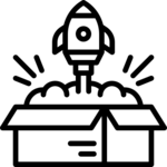 Icon ausliefern Fertigstellung